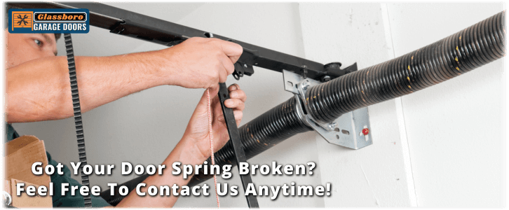 Broken Garage Door Spring Glassboro NJ